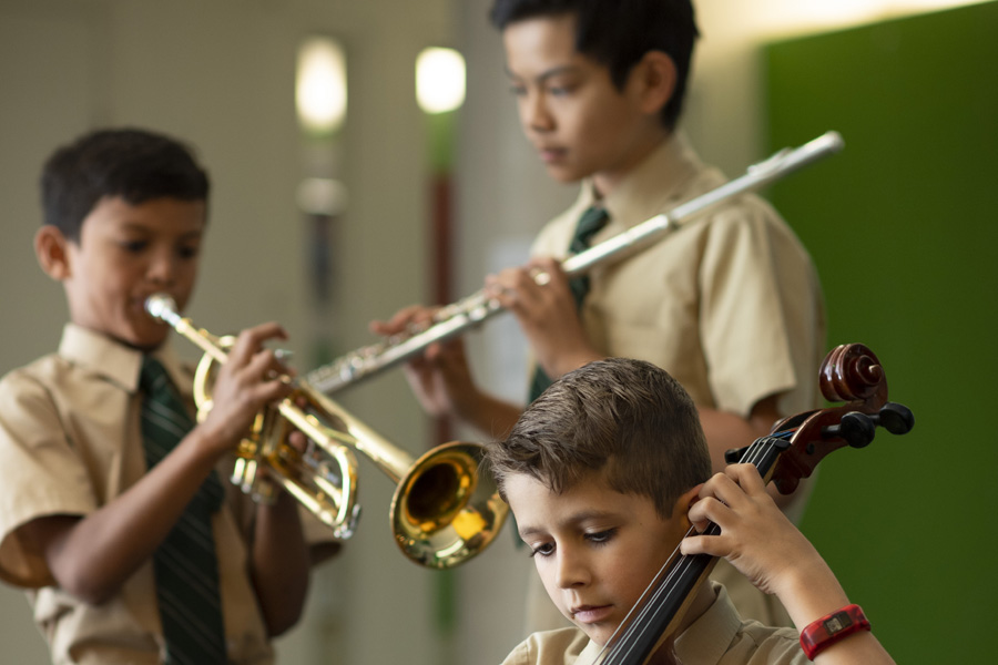 Kids with Music Instruments