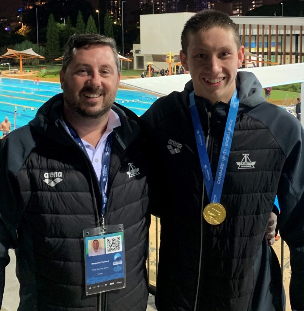 Caleb Dryer makes Australian open water swim  team