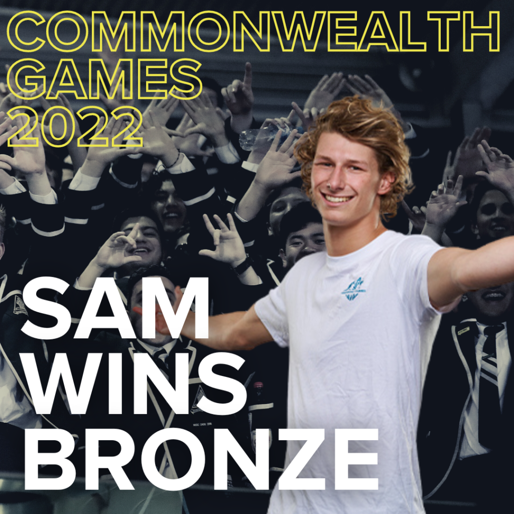 Cool head wins Comm Games medal for Sam