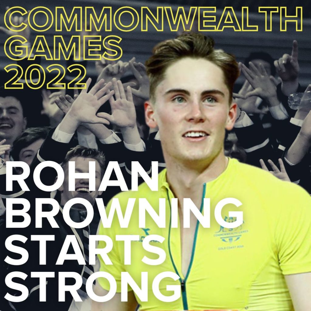 Trinitarian wins Comm Games sprint heat - Rohan Browning eyes 100m final