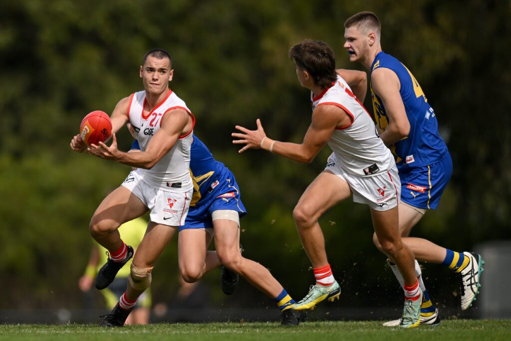 Caiden joins Sydney Swans in the AFL big time